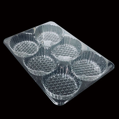 Plateau d'insertion en PET transparent pour les produits alimentaires