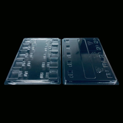 SH-0174 ODM Emballage en plastique PET transparent robuste plaquette avec couvercle 7 jours ouvrables