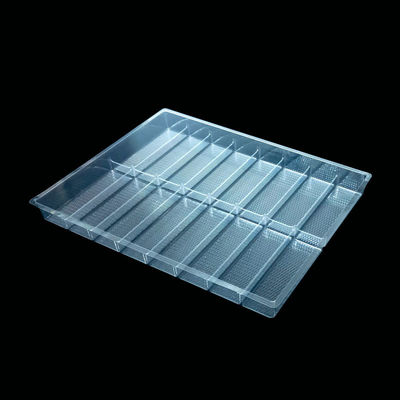 Emballage en PET transparent pour plateau à glaçons boîte en plastique résistante au froid bloc de glace OEM