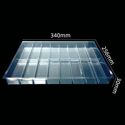 Emballage en PET transparent pour plateau à glaçons boîte en plastique résistante au froid bloc de glace OEM