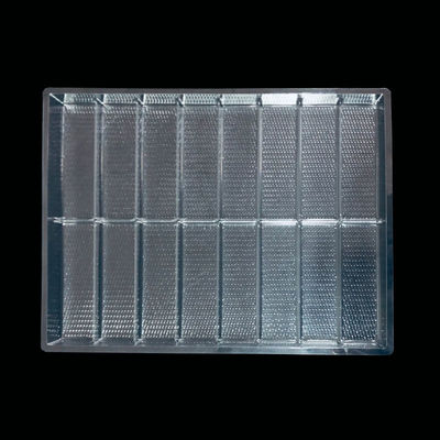 Emballage en PET transparent pour plateau à glaçons boîte en plastique résistante au froid bloc de glace OEM