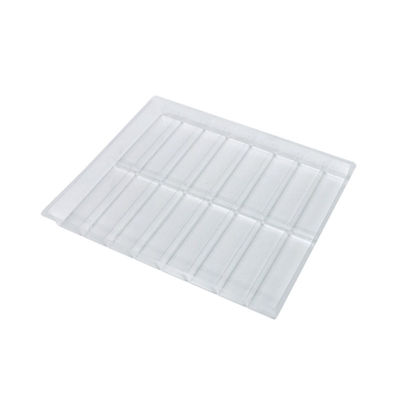 Emballage en PET transparent pour plateau à glaçons boîte en plastique résistante au froid bloc de glace OEM
