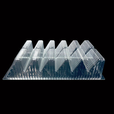 Caractéristique des matériaux recyclables plateau de PET transparent personnalisé pour les confiseries
