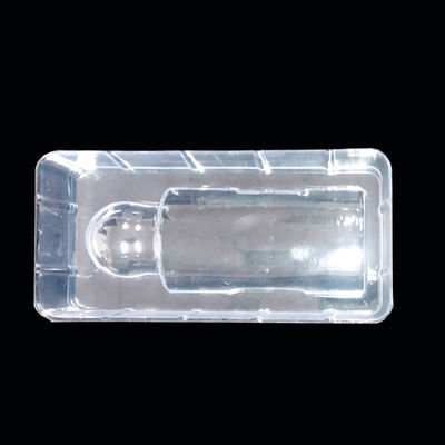 Plateau à ampoules en PET transparent personnalisé pour la bouteille de lotion Plateau d'insertion Plateau moulé personnalisé