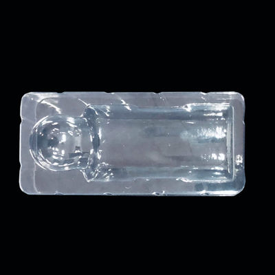 Plateau à ampoules en PET transparent personnalisé pour la bouteille de lotion Plateau d'insertion Plateau moulé personnalisé