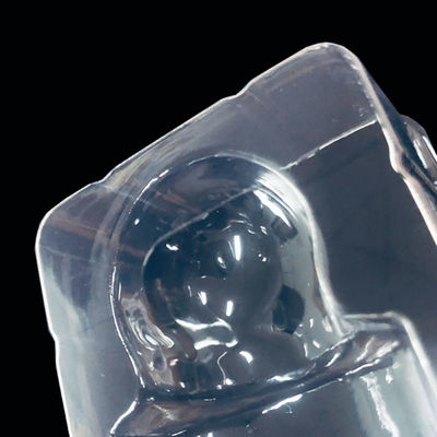 Plateau à ampoules en PET transparent personnalisé pour la bouteille de lotion Plateau d'insertion Plateau moulé personnalisé