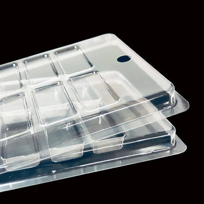 Emballages en coquille à charnière certifiés ISO14001 pour ongles artificiels et outils de maquillage