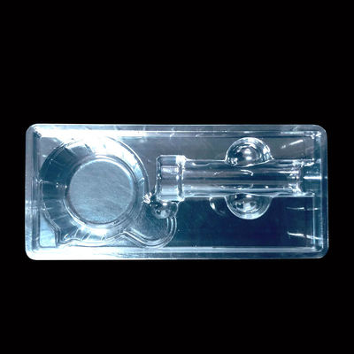 Plateau à ampoules en PET recyclable personnalisé pour outils de test et emballages médicaux personnalisés