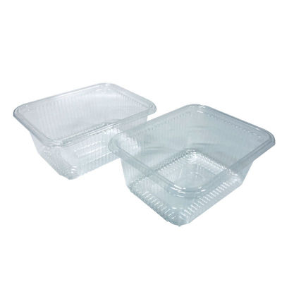 Boîte à gâteaux en PET personnalisable Plateau d'insertion Emballage en ampoules pour boulangerie Fruits et légumes