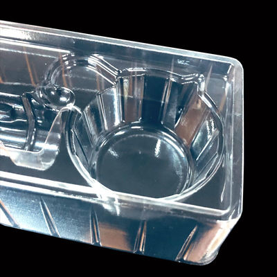 Plateau à ampoules en PET recyclable personnalisé pour outils de test et emballages médicaux personnalisés