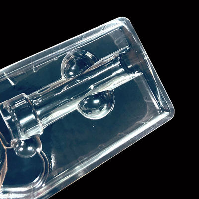 Plateau à ampoules en PET recyclable personnalisé pour outils de test et emballages médicaux personnalisés