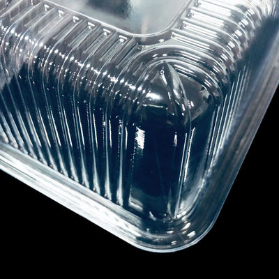 Boîte à gâteaux en PET personnalisable Plateau d'insertion Emballage en ampoules pour boulangerie Fruits et légumes