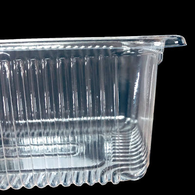 Boîte à gâteaux en PET personnalisable Plateau d'insertion Emballage en ampoules pour boulangerie Fruits et légumes
