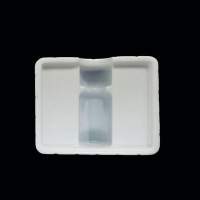 Impression de logo en relief Vials plateau d'insertion Boîtes en plastique pour les bouteilles pharmaceutiques