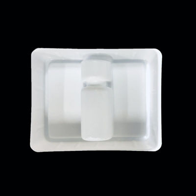 Impression de logo en relief Vials plateau d'insertion Boîtes en plastique pour les bouteilles pharmaceutiques