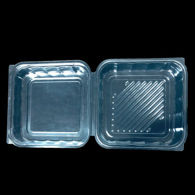 Emballages en PET directement personnalisés pour les aliments de boulangerie clairs et durables