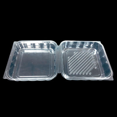 Emballages en PET directement personnalisés pour les aliments de boulangerie clairs et durables