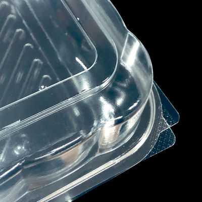 Emballages en PET directement personnalisés pour les aliments de boulangerie clairs et durables