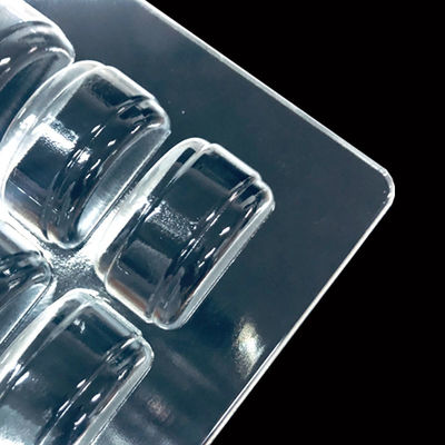 Boîte en plastique avec couvercle pour les biscuits à la macaron, pâtisseries et certifié ISO9001
