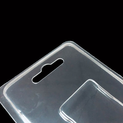 Emballages en PET personnalisables à charnière en bulle pour les outils de maquillage des ongles artificiels
