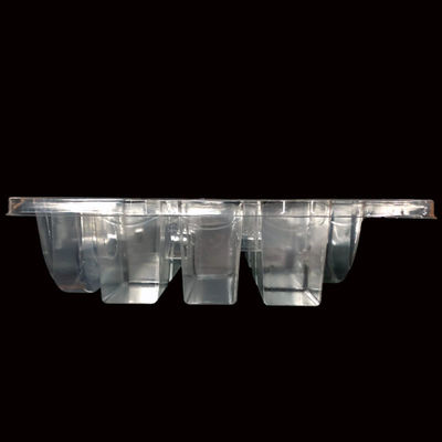 Plateau à ampoules en PET transparent pour les composants matériels du matériel d'emballage en plastique recyclable