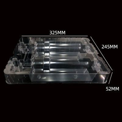 Plateau de roulement en plastique PET pour roulement d'engrenages en 000 conditions de production sans poussière