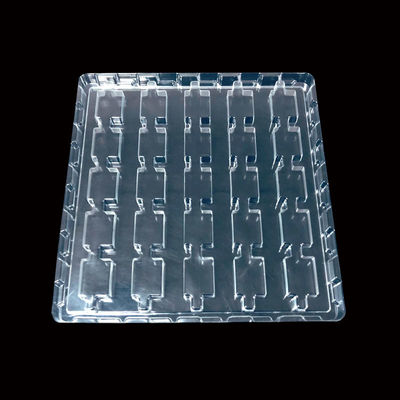 Plateau à ampoules en plastique pour composants semi-conducteurs personnalisés