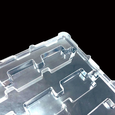 Plateau à ampoules en plastique pour composants semi-conducteurs personnalisés