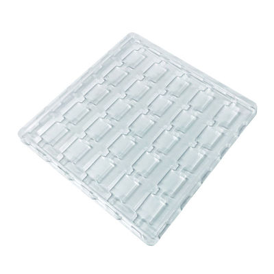 Plateau à ampoules en plastique pour composants semi-conducteurs personnalisés