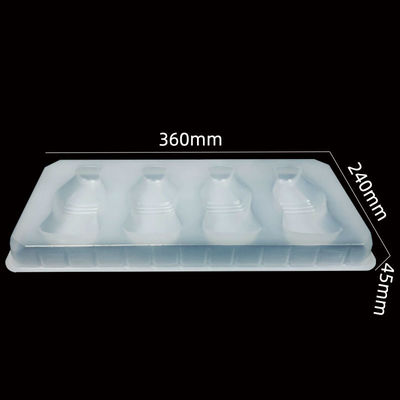 Plateau d'insertion en plastique jetable personnalisable pour les glaces en forme de bouteille de boissons sucrées