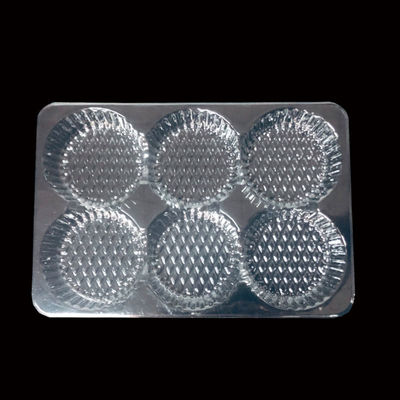 Plateau d'insertion en PET transparent pour les produits alimentaires