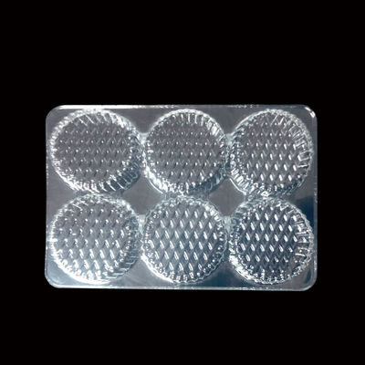 Plateau d'insertion en PET transparent pour les produits alimentaires