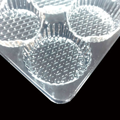 Plateau d'insertion en PET transparent pour les produits alimentaires
