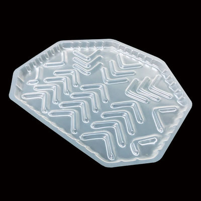 Plateau à ampoules en PP personnalisé pour les pâtisseries à -18°C résistant au froid Micro-ondes plastique sûr type PP