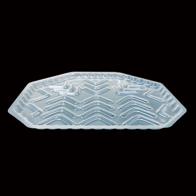 Plateau à ampoules en PP personnalisé pour les pâtisseries à -18°C résistant au froid Micro-ondes plastique sûr type PP