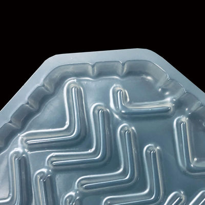 Plateau à ampoules en PP personnalisé pour les pâtisseries à -18°C résistant au froid Micro-ondes plastique sûr type PP