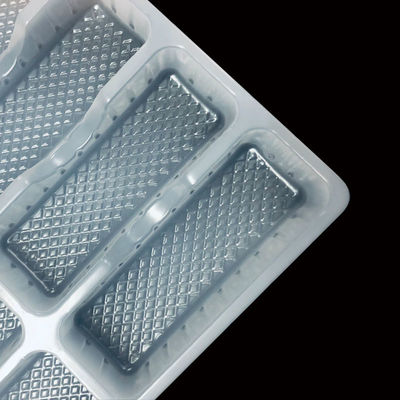 Produit d'origine naturelle blanc de qualité alimentaire PP plaque d'insert pour les biscuits pâtisseries gâteaux HN-0017