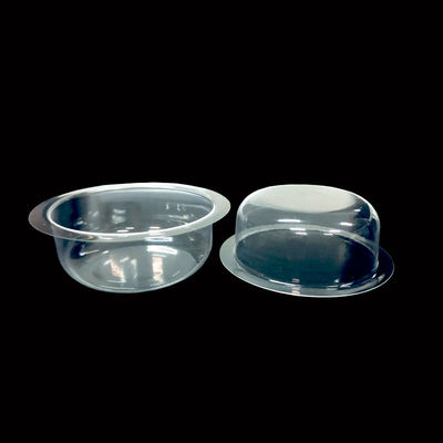 Enveloppe de couverture de vésicule sur mesure, scellant le visage, emballage en plastique PET transparent pour les outils de maquillage, cosmétiques
