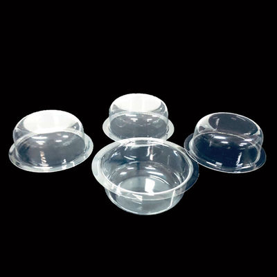 Enveloppe de couverture de vésicule sur mesure, scellant le visage, emballage en plastique PET transparent pour les outils de maquillage, cosmétiques