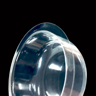 Enveloppe de couverture de vésicule sur mesure, scellant le visage, emballage en plastique PET transparent pour les outils de maquillage, cosmétiques
