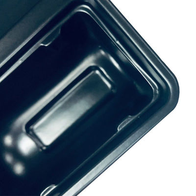Plateau d'insertion en plastique recyclable sur mesure pour l'emballage cosmétique à goutte à goutte MOQ 10000 PC