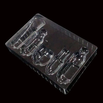 Emballage en PET transparent jetable en ampoules pour la lotion de crème faciale à base d'huile essentielle SH-0013