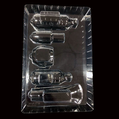 Emballage en PET transparent jetable en ampoules pour la lotion de crème faciale à base d'huile essentielle SH-0013