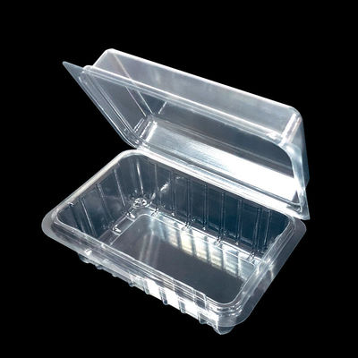 ISO9001 Container en plastique de qualité alimentaire en PET personnalisé