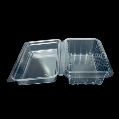 ISO9001 Container en plastique de qualité alimentaire en PET personnalisé