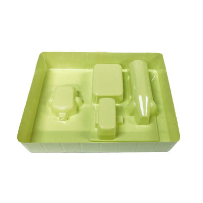 Plateau de stockage de cloques en PET personnalisé pour le kit de soins de la peau Département interne de la conception des moisissures