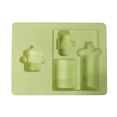 Plateau de stockage de cloques en PET personnalisé pour le kit de soins de la peau Département interne de la conception des moisissures
