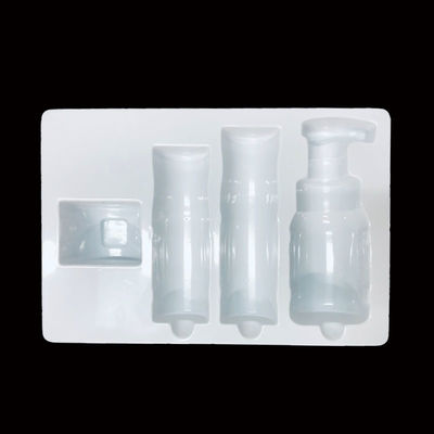 Boîte en plastique de luxe personnalisée pour le plateau d'insertion de ampoules en PET SH-0126