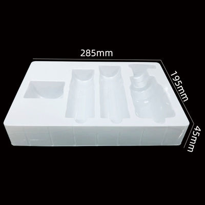 Boîte en plastique de luxe personnalisée pour le plateau d'insertion de ampoules en PET SH-0126