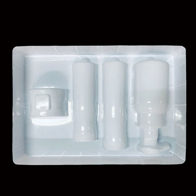 Boîte en plastique de luxe personnalisée pour le plateau d'insertion de ampoules en PET SH-0126
